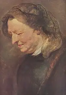 Portrait of a woman formerly called Maria Pypelinckx, by Rubens