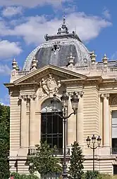 Beaux Arts Ionic columns of the Petit Palais, Paris, by Charles Giraud, 1900