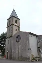 The church in Peyrefitte-du-Razès