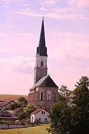 Pfarrkiche Church in Haigermoos