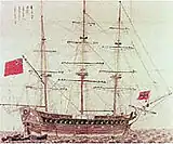 The Royal Navy frigate HMS Phaeton demanded supplies while in Nagasaki harbour in 1808.