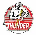 Philadelphia Thunder logo