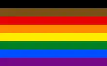 Philadelphia, United States  People of color pride flag