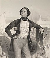 Charles Baugniet, portrait of Eugène Lepoittevin, 1838