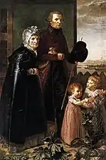 The Artist's Parents (1806), 196 x 131 cm.