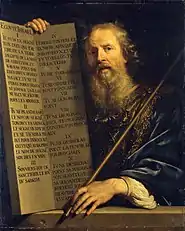 Moses with the Ten Commandments