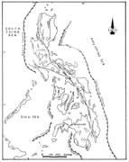 Tectonic diagram showing Philippine Fault System