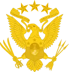Emblem of the Philippine Commonwealth Armed Forces, 1935-1946