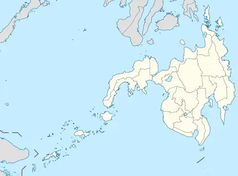 Linabo is located in Mindanao