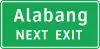 Supplementary advance exit