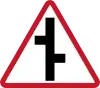 Staggered intersection (right)