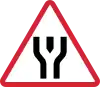 Start of divided traffic