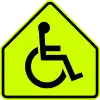 Handicapped crossing