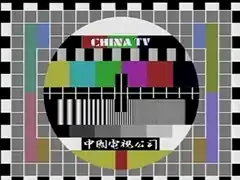 Off-air screen capture of an NTSC circle pattern used by CTV Main Channel in Taiwan from the 1990s–2008.