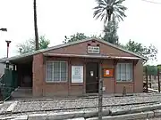 The Dr. Shackelford Dental Office Building which currently houses a small exhibit of the Arizona Street Railway Museum and is located at 1242 N. Central Ave.(PHPR).