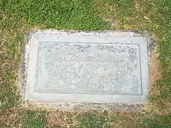 Grave-site of Walter Winchell (1897–1972).