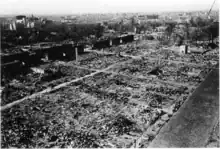 Nakamise-Dori after the American bombings of 1945
