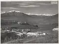 The lake and dam in 1958