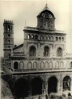 Original building of St. Michael's Cathedral, destroyed during the Cultural Revolution.
