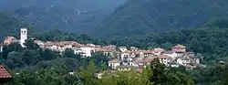 Panorama from Fervazzo (Coggiola).