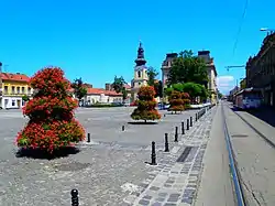 View of Trajan Square