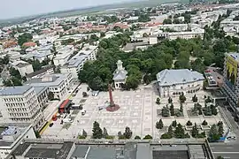 Aerial view of Union Square