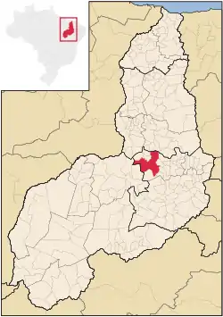Location in Piauí  state