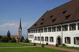 Former Benedictine Abbey of Mariaberg now Kantonales Lehrerseminar