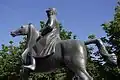 Equestrian sculpture of Henri Guisan, 1967