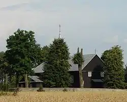 Parish church of Saint Stanislaus, built 1747.