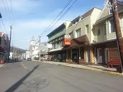 Downtown Piedmont in January 2014