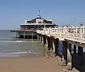 The pier of Blankenberge, Belgium