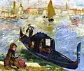 Pierre-August Renoir:Gondola, VenisePrivatsammlung