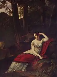 Portrait of Empress Josephine; by Pierre-Paul Prud'hon; 1805; oil on canvas; 244 x 179 cm; Louvre