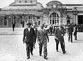 Pierre Laval outside the building on the same date