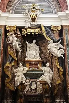 The tomb of Pope Gregory XV