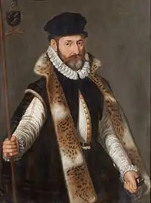 Portrait of Christian van der Goes, 1574, 91 cm × 67.5 cm, top right inscript. : "A: Dm 1575 - Aetatis 44"