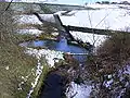 Looking upstream to Ogden Reservoir