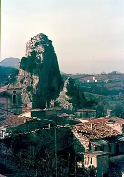 The Rocky Spire of Pietrastornina