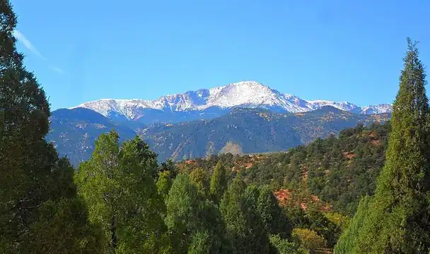 17. Pikes Peak in El Paso County
