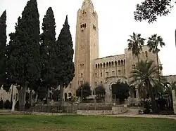 YMCA in Jerusalem, built during the British Mandate