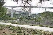 High speed railway bridge no. 10, HSR Tel Aviv - Jerusalem, Izrael (2017)