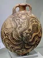 Marine Style vase from Palaikastro, AMH.