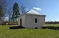 Pilistvere churchyard chapel.