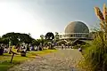 View of the Planetarium during the Buenos Aires Pillow Fight