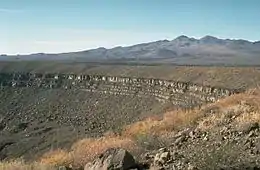 El Elegante Crater, in Sonoran Desert, México