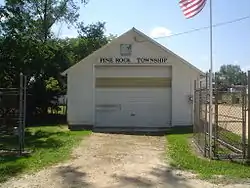 Pine Rock Township building located in Chana.