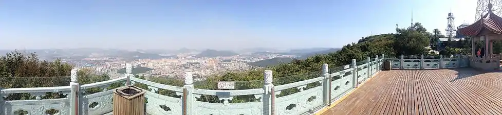 View from the top of Pingdingshan