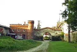 Historic gate in Piotrowice