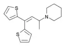 Chemical structure of Piperidylthiambutene